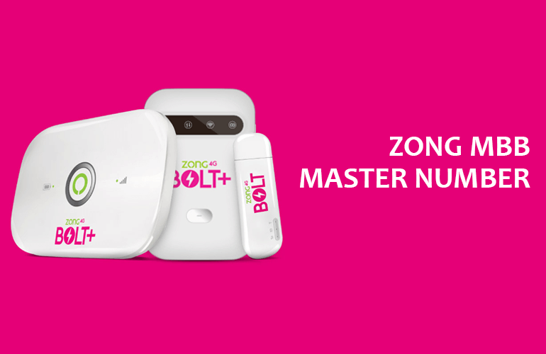 How to Change Zong MBB Master Number