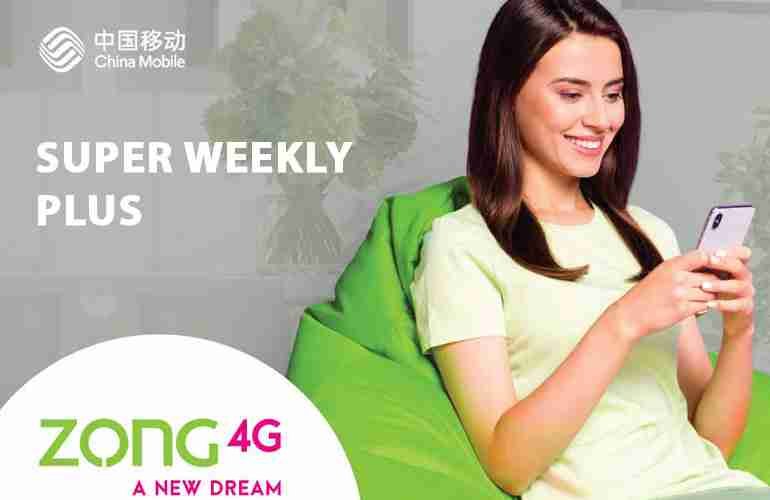 Zong Super Weekly Plus Package