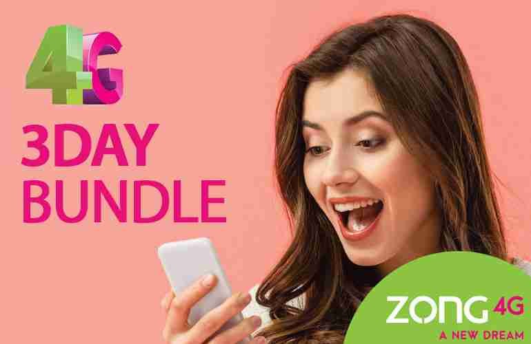 Zong 3 Day Offer