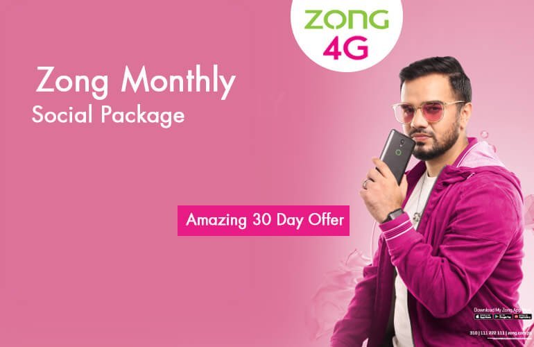 Zong Monthly Social Package