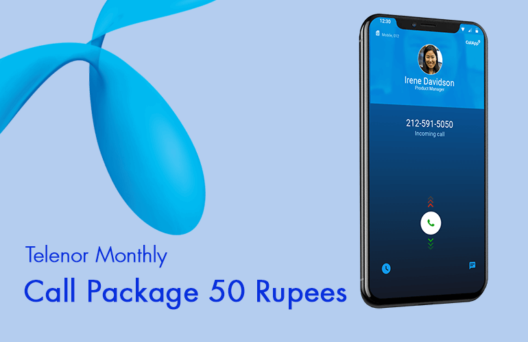 Telenor Monthly Call Package 50 Rupees