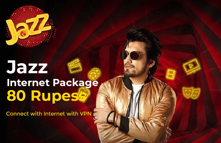 Jazz Internet Package In 80 Rupees