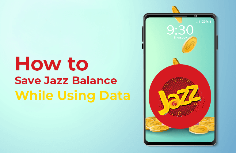 How to Save Jazz Balance When Data Is ON