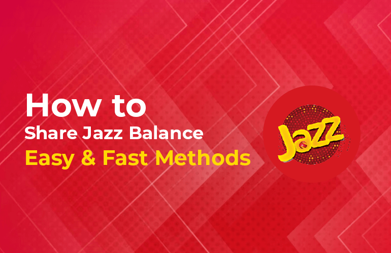 How to Share Jazz Balance